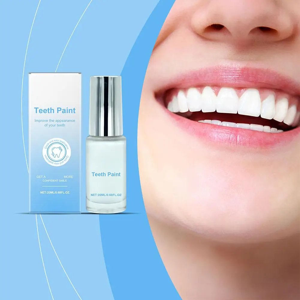 20ml Teeth Whitening Paint Kit Remove Tooth Pigments Teeth Tooth Tooth And Paint Stains Instant Agent Care Whitening Polish O7A9
20ml Teeth Whitening Paint Kit Remove Tooth Pigments Teeth Tooth Tooth And Paint Stains Instant Agent Care Whitening Polish O7A9