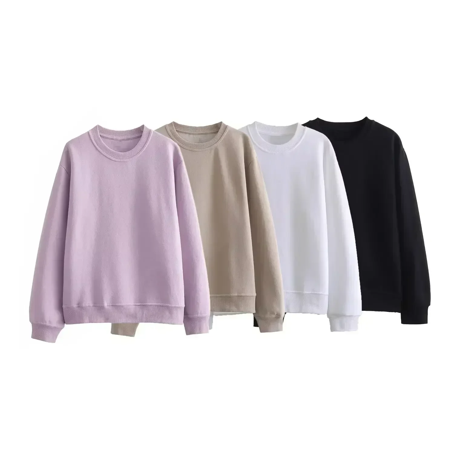 Women 2023 Autumn New Fashion Basic Solid casual Knitted Sweatshirts Vintage O Neck Long Sleeve Female Pullovers Chic Tops
Women 2023 Autumn New Fashion Basic Solid casual Knitted Sweatshirts Vintage O Neck Long Sleeve Female Pullovers Chic Tops