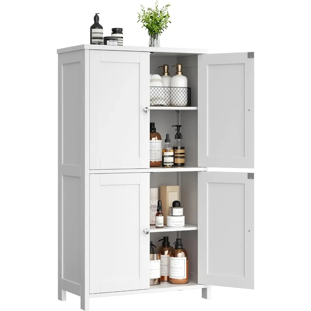 Bathroom Storage Cabinet with Doors and Shelves, Floor Cabinets for Washroom Furniture, Laundry Room, Organization wi
Bathroom Storage Cabinet with Doors and Shelves, Floor Cabinets for Washroom Furniture, Laundry Room, Organization wi