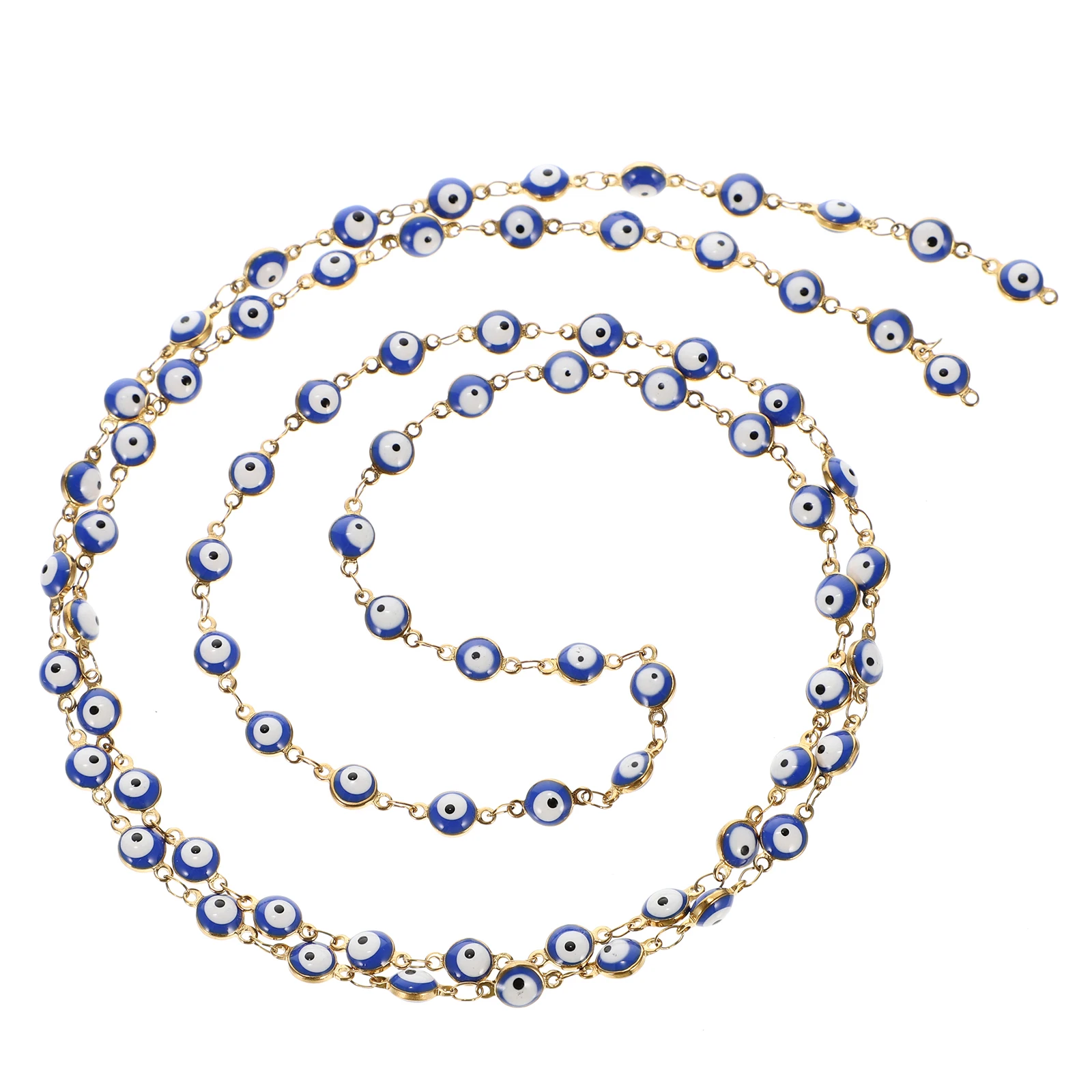 Colorful Bead 1M DIY Evil Eye Link Enamel Eye Charm Necklace Enamel Charm Bracelet Jewelry Accessories Anti Rust
Colorful Bead 1M DIY Evil Eye Link Enamel Eye Charm Necklace Enamel Charm Bracelet Jewelry Accessories Anti Rust