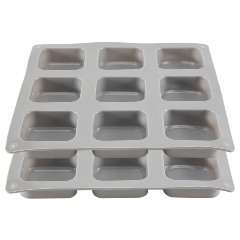 2 Pack Silicone Soap Molds 9 Cavities Square Soap Mold DIY Handmade Silicone Mold For Soap Making
2 Pack Silicone Soap Molds 9 Cavities Square Soap Mold DIY Handmade Silicone Mold For Soap Making