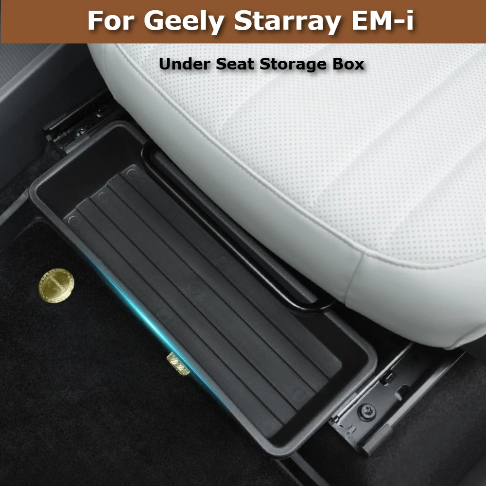 For Geely Starray EM-i Galaxy Starship 7 2026 2025 Car Under Seat Storage Box Scratch Resistant Organizer Box
For Geely Starray EM-i Galaxy Starship 7 2026 2025 Car Under Seat Storage Box Scratch Resistant Organizer Box