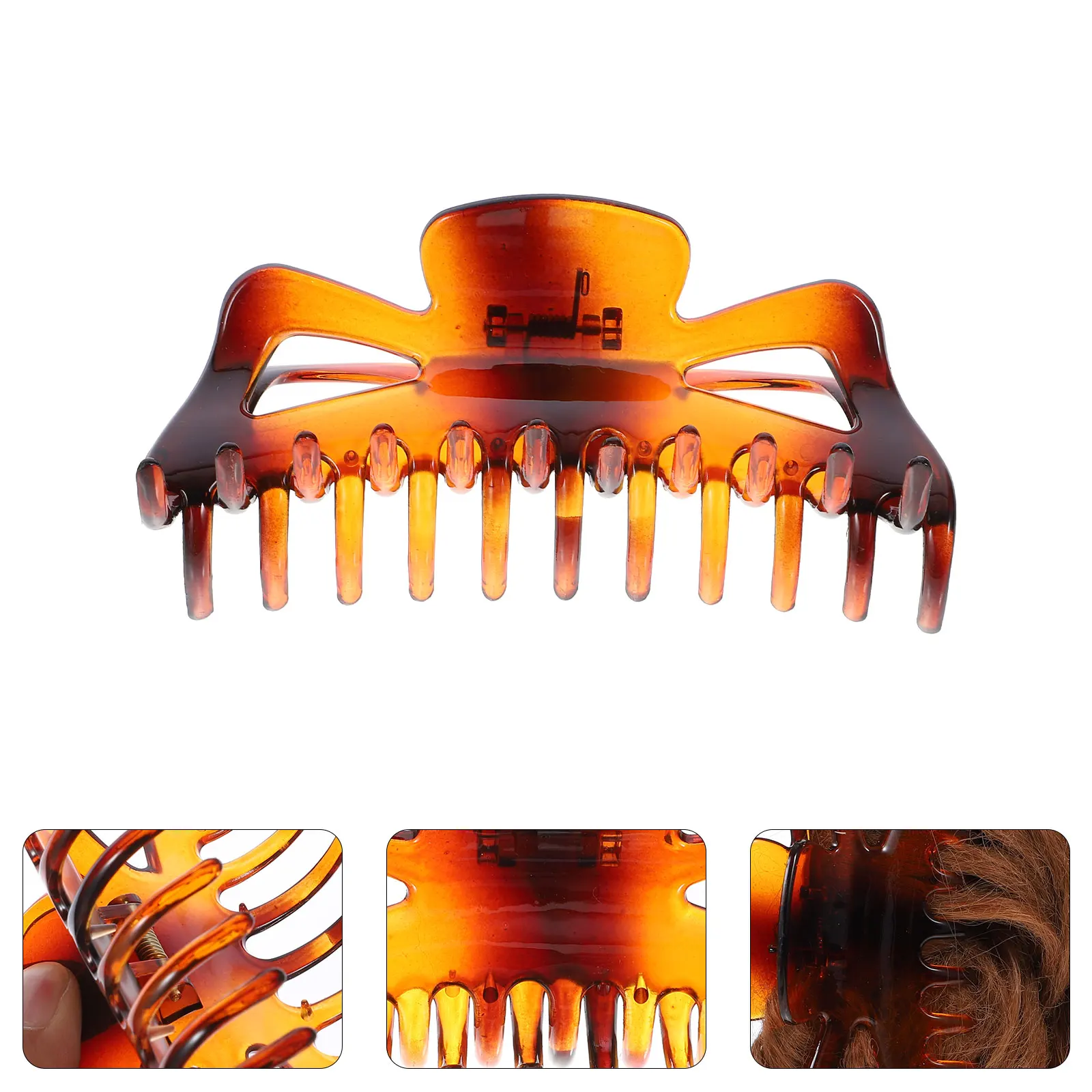 2 Pcs Hair Claw Clips for Women Large Grips Jaw Clamps Thick Side Women's Big Hairpin
2 Pcs Hair Claw Clips for Women Large Grips Jaw Clamps Thick Side Women's Big Hairpin