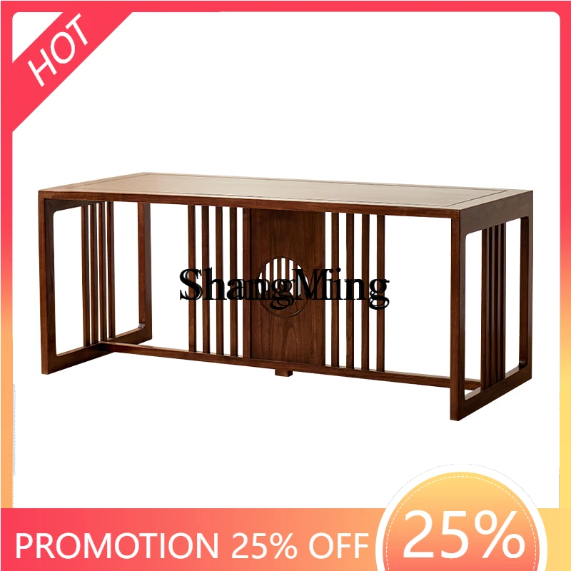 Простой журнальный столик из массива дерева, новый китайский чайный столик и стулья, комплект для кофе
Простой журнальный столик из массива дерева, новый китайский чайный столик и стулья, комплект для кофе