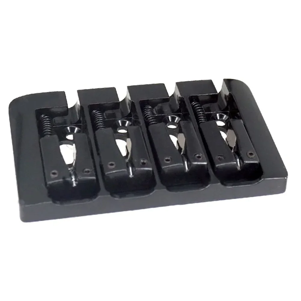 4 String L Shape Bass Bridge For Electric Bass Fixed With Screws And Wrench Bass Bridge Fixed 4 Adjustable Die-casting Saddles
4 String L Shape Bass Bridge For Electric Bass Fixed With Screws And Wrench Bass Bridge Fixed 4 Adjustable Die-casting Saddles
