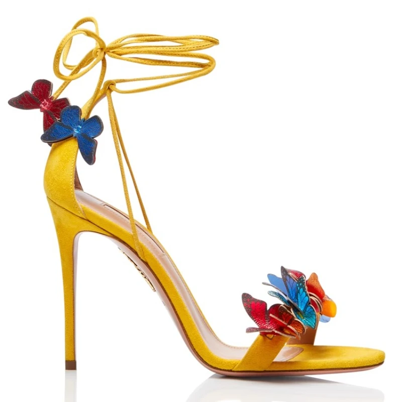 Summer 2025 Butterfly Flower High Heels, Thin Heels, Straps, Large Sizes, Sexy Banquet, Genuine Leather Strap Sandals, Women's
Summer 2025 Butterfly Flower High Heels, Thin Heels, Straps, Large Sizes, Sexy Banquet, Genuine Leather Strap Sandals, Women's