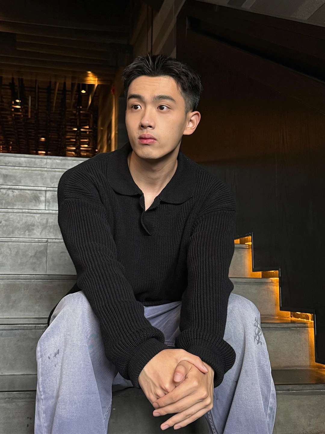 Мужской вязаный свитер Cleanfit Bla V-Ne: базовый слой для осени и зимы, премиум-класса, с эффектом кашемира, мягкий и теплый топ
Мужской вязаный свитер Cleanfit Bla V-Ne: базовый слой для осени и зимы, премиум-класса, с эффектом кашемира, мягкий и теплый топ