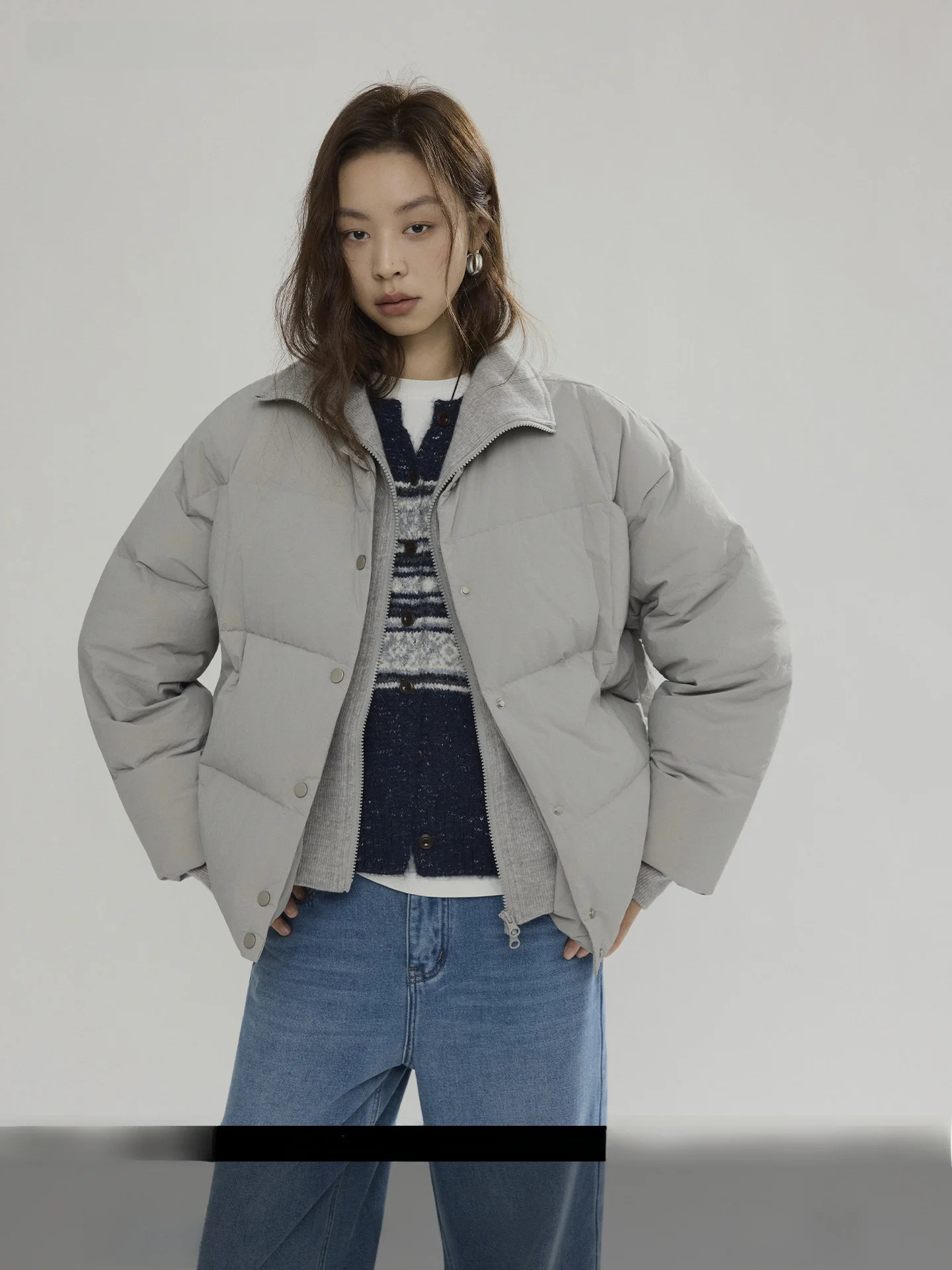 Joli Choose Women's Thiened Warmth Knitted Winter Puffer Jaet Loose Design Casual Sle Long Sve Regular Length Coat
Joli Choose Women's Thiened Warmth Knitted Winter Puffer Jaet Loose Design Casual Sle Long Sve Regular Length Coat