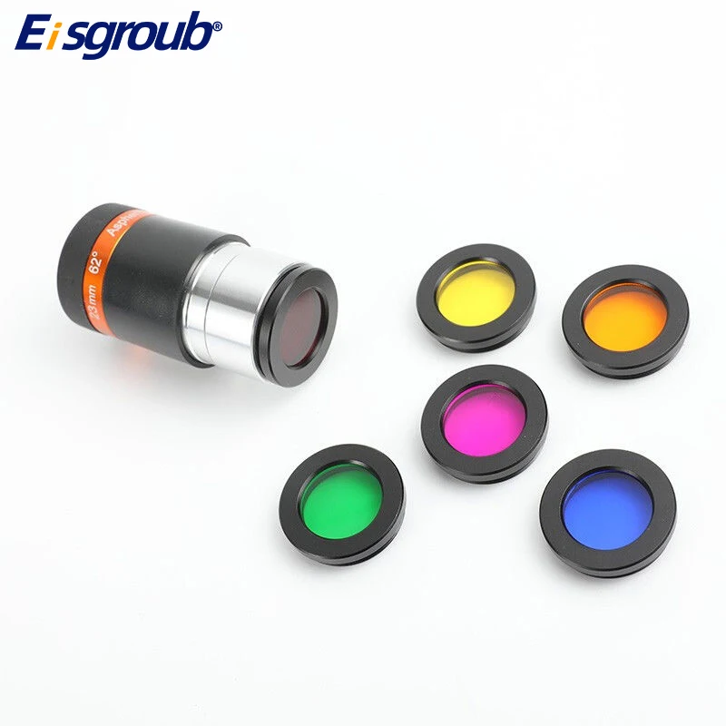 Eisgroub Six -colored nebula filter astronomical telescope accessories filter details are clearer to watch Nebula Moon and Sun
Eisgroub Six -colored nebula filter astronomical telescope accessories filter details are clearer to watch Nebula Moon and Sun