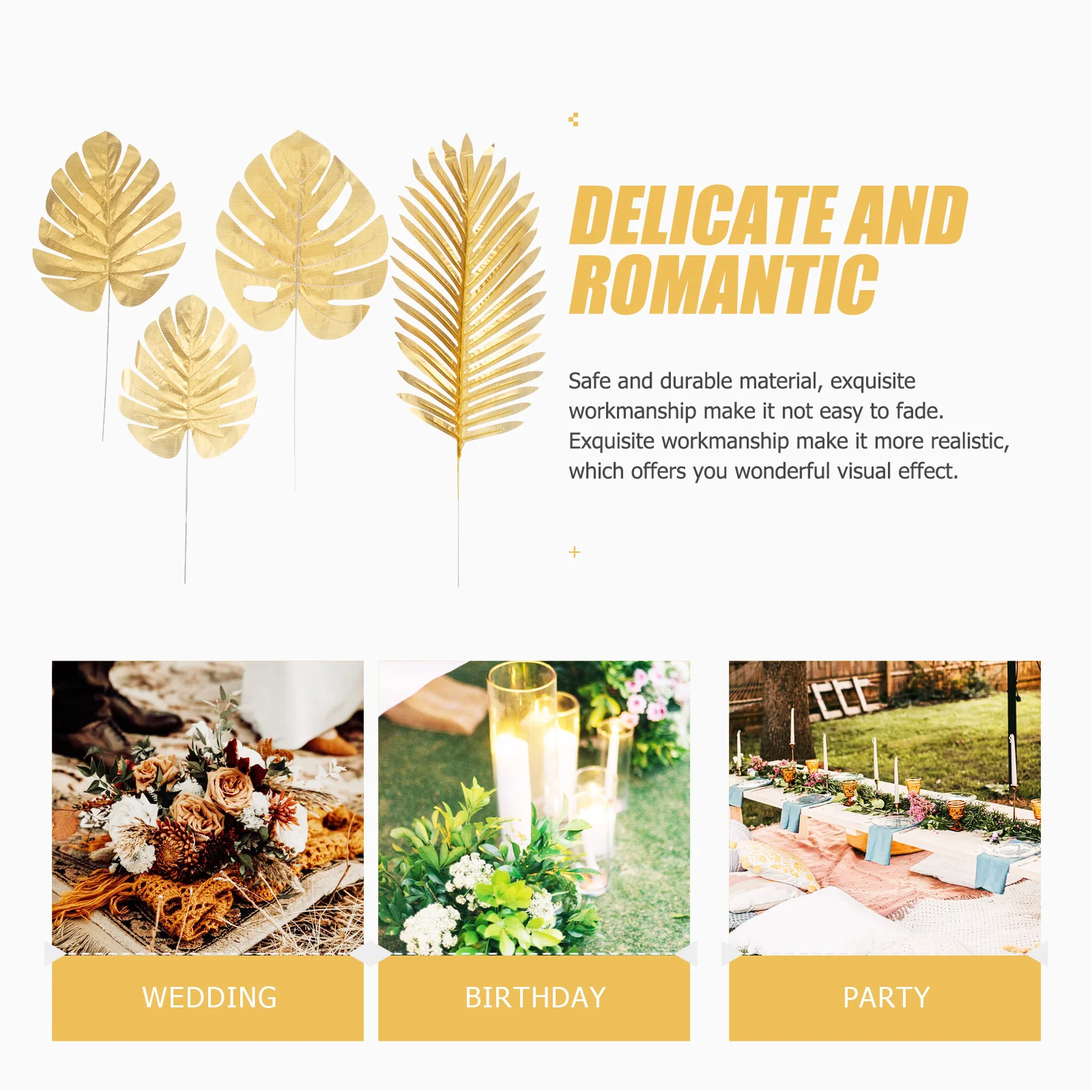 20Pcs Artificial Monstera Leaves Palm Leaf Simulation Wedding Scene Layout Props Tropical Leaves Party Supplies
20Pcs Artificial Monstera Leaves Palm Leaf Simulation Wedding Scene Layout Props Tropical Leaves Party Supplies