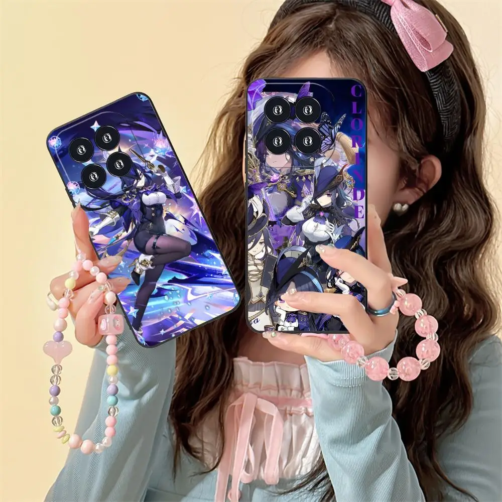 Genshin Impact Clorinde Phone Case for Xiaomi 15 14 13 12 11 10 9 T Ultra Lite Pro S SE X 5G Black Luxury Cellphones Cover
Genshin Impact Clorinde Phone Case for Xiaomi 15 14 13 12 11 10 9 T Ultra Lite Pro S SE X 5G Black Luxury Cellphones Cover