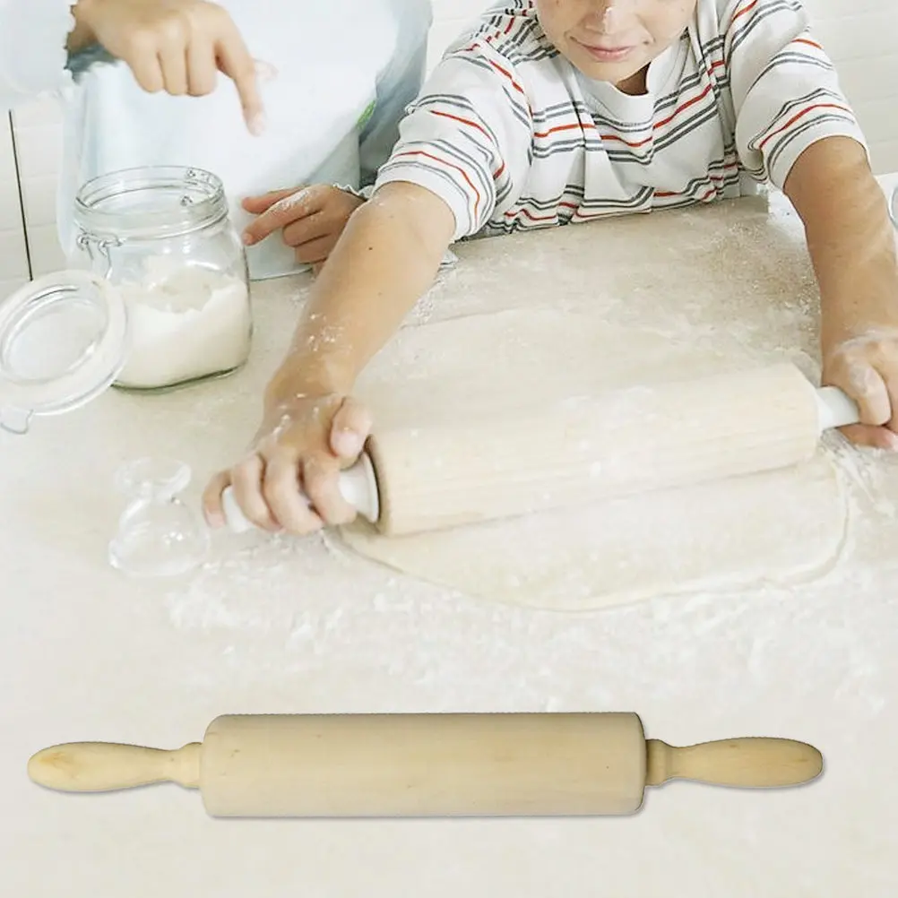 Деревянная скалка: прочный инструмент для выпечки с простым гравированным дизайном для домашней пекарни, кондитерской, работы с тестом, пастой, пиццей, фонданом
Деревянная скалка: прочный инструмент для выпечки с простым гравированным дизайном для домашней пекарни, кондитерской, работы с тестом, пастой, пиццей, фонданом