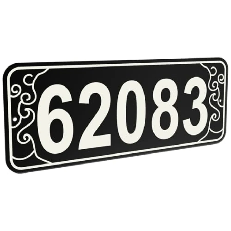 House Numbers for Outside, Address Numbers for House, Address Plaques, Featuring 4Sets of 0-9 Numeric Combinations, Waterproof,
House Numbers for Outside, Address Numbers for House, Address Plaques, Featuring 4Sets of 0-9 Numeric Combinations, Waterproof,