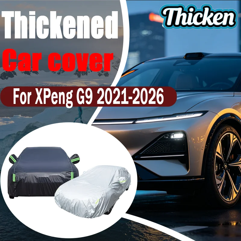 For XPeng G9 2021 2023 2024 2025 2026 Full Car Covers Oxford Fabric, Anti-UV Sunshade, Waterproof Snowproof Dustproof
For XPeng G9 2021 2023 2024 2025 2026 Full Car Covers Oxford Fabric, Anti-UV Sunshade, Waterproof Snowproof Dustproof