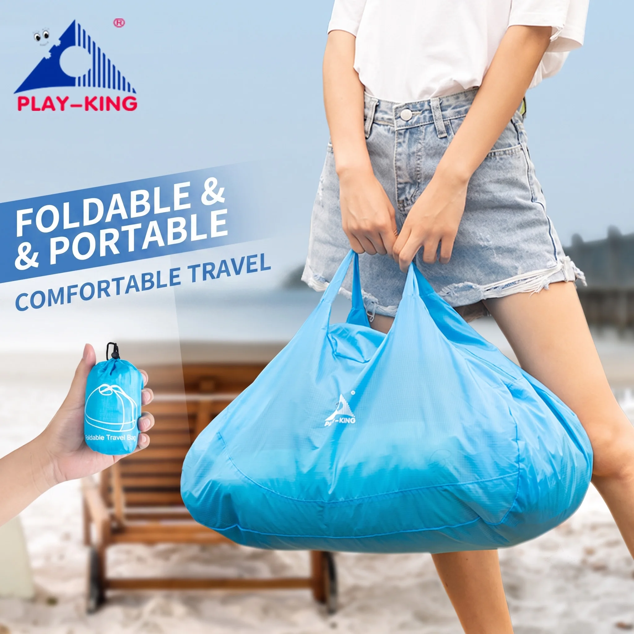 Foldable portable fitness bag outdoor luggage storage travel skin bag men's and women's ultra-light portable sports shopping bag
Foldable portable fitness bag outdoor luggage storage travel skin bag men's and women's ultra-light portable sports shopping bag