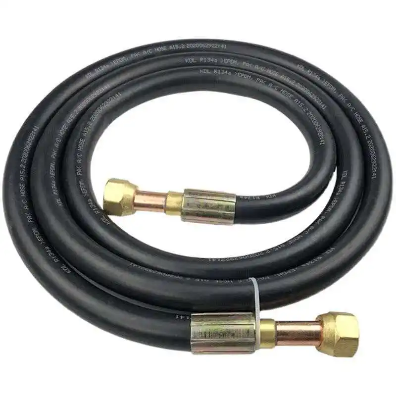 4 meters and 5 meters of refrigeration air conditioning test hose, pure copper interface, internal and external unit connection
4 meters and 5 meters of refrigeration air conditioning test hose, pure copper interface, internal and external unit connection