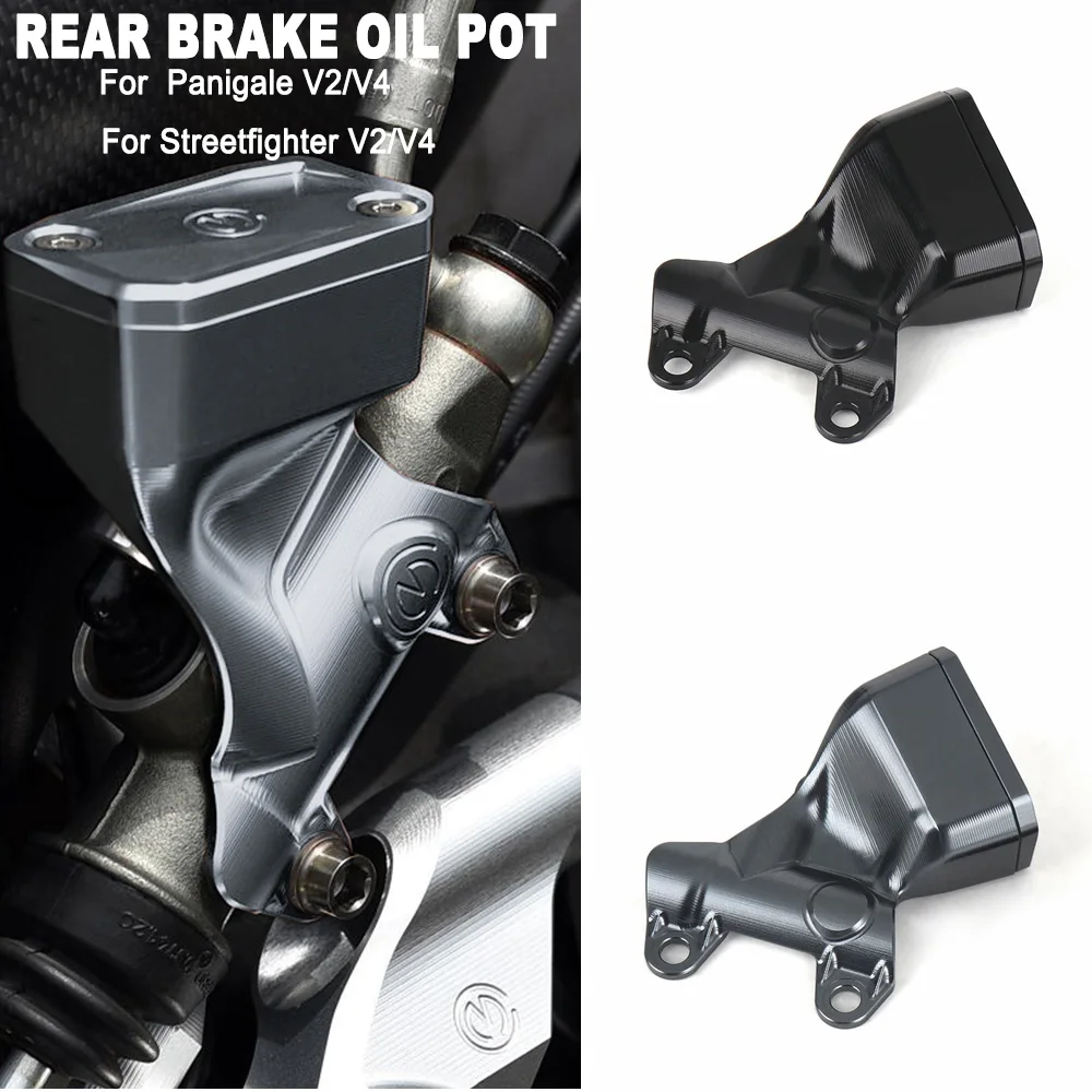 For Ducati Panigale V2 PANIGALE V4 Streetfighter V2 STREETFIGHTER V4 New Motorcycle Rear Brake Fluid Reservoir Oil Cap Kit
For Ducati Panigale V2 PANIGALE V4 Streetfighter V2 STREETFIGHTER V4 New Motorcycle Rear Brake Fluid Reservoir Oil Cap Kit