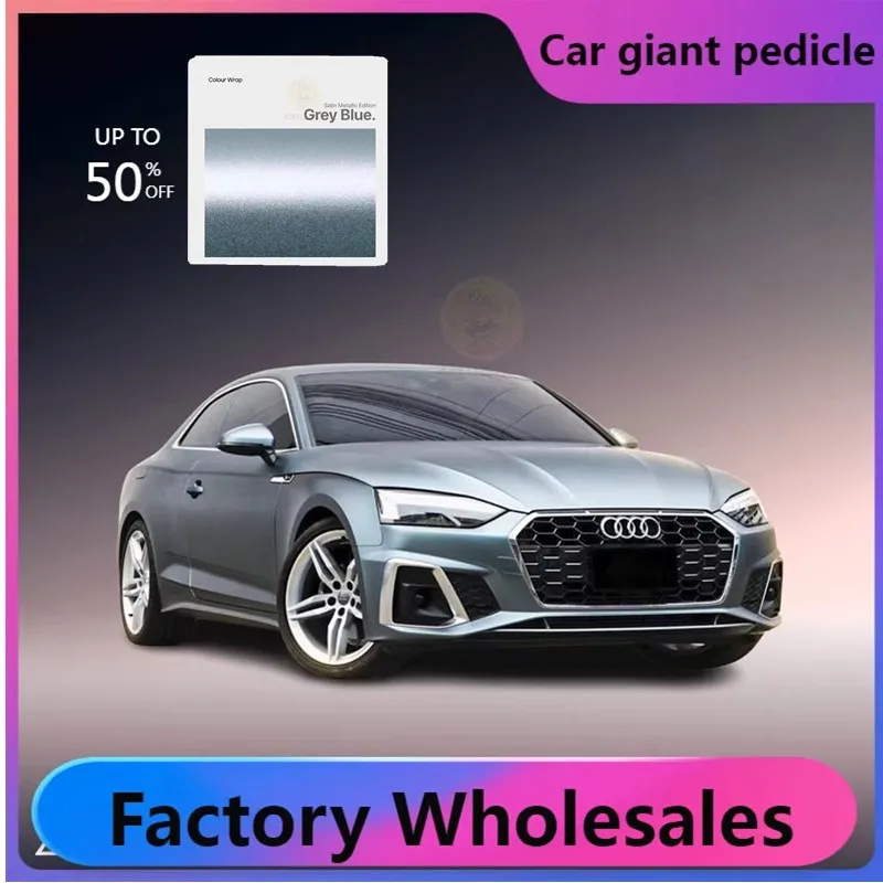 Vinyl packaging for car stickers Satin Metallic Edition Grey Blue vinyl wrap film Vehicle wrapping for car wrap Bubble free easy
Vinyl packaging for car stickers Satin Metallic Edition Grey Blue vinyl wrap film Vehicle wrapping for car wrap Bubble free easy