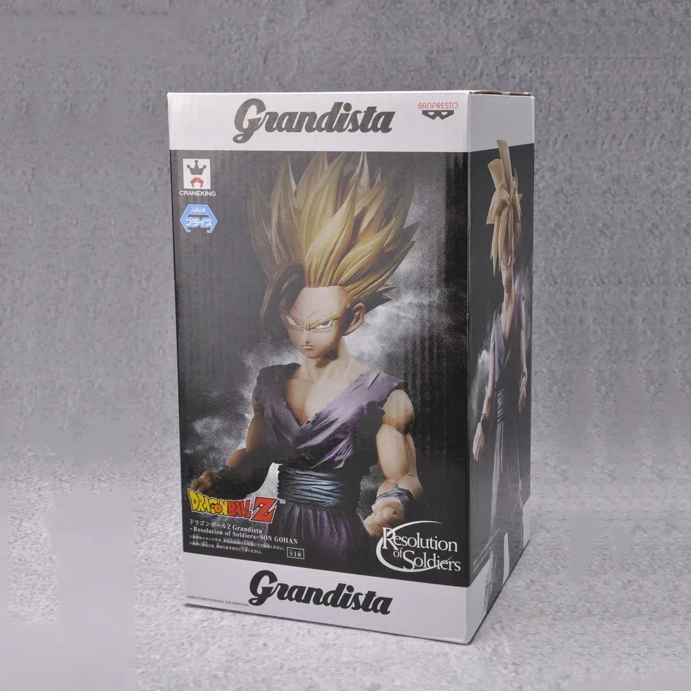В наличии Banpresto, оригинальная фигурка Dragon Ball Grandista Super Saiyan Son Gohan, аниме, коллекционная модель, игрушки, подарки
В наличии Banpresto, оригинальная фигурка Dragon Ball Grandista Super Saiyan Son Gohan, аниме, коллекционная модель, игрушки, подарки