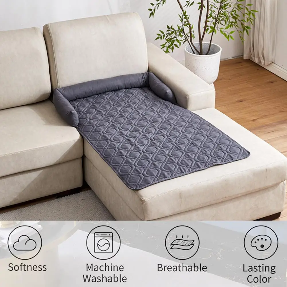 Three-sided Support Pet Bed Waterproof Gasket Pet Bed Waterproof Dog Bed Mat with Bolster Anti-slip Pet for Cats for Furniture
Three-sided Support Pet Bed Waterproof Gasket Pet Bed Waterproof Dog Bed Mat with Bolster Anti-slip Pet for Cats for Furniture