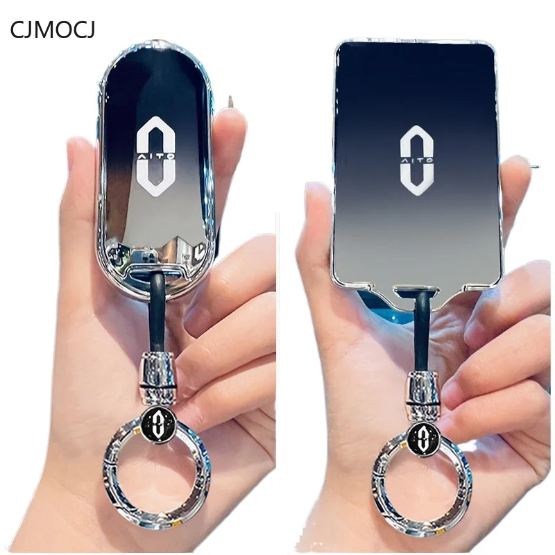 Premium Zinc Alloy Key Cover Case for AITO M7 / M5 / M9 / M8 (2025-2026) - Protective Key Fob Shell Keychain
Premium Zinc Alloy Key Cover Case for AITO M7 / M5 / M9 / M8 (2025-2026) - Protective Key Fob Shell Keychain