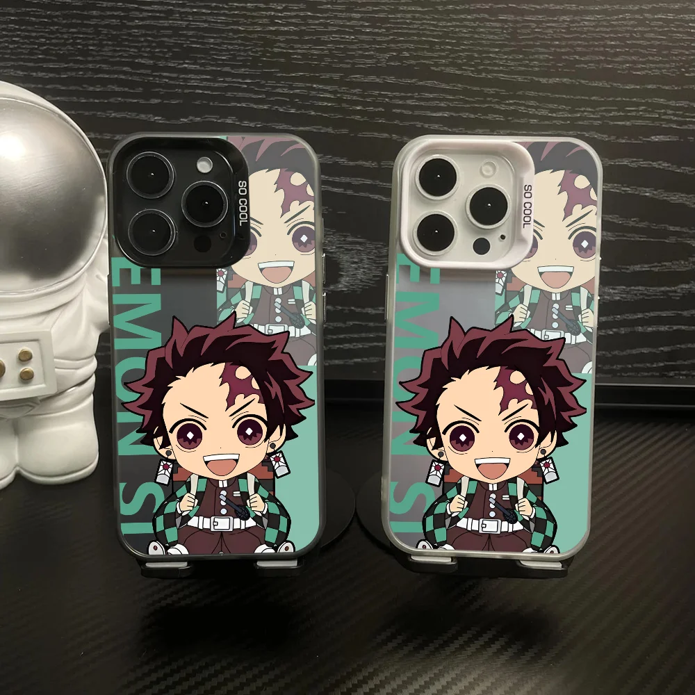 Demon Slayer Kamado Tanjirou Phone Case IMD Color Silver Shell For IPhone 16 15 14 13 12 Pro Max Plus
Demon Slayer Kamado Tanjirou Phone Case IMD Color Silver Shell For IPhone 16 15 14 13 12 Pro Max Plus