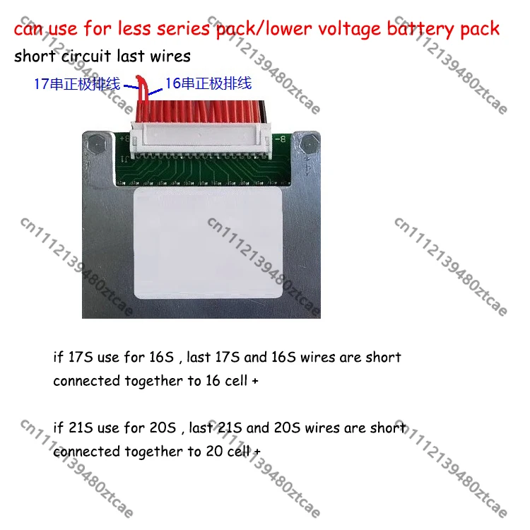 Multi-spec LiFePO4 BMS Protection Board 16S 48V 20S 60V 24S 72V High Current PCB Module E-Bike Battery Same Port Control Accesso
Multi-spec LiFePO4 BMS Protection Board 16S 48V 20S 60V 24S 72V High Current PCB Module E-Bike Battery Same Port Control Accesso