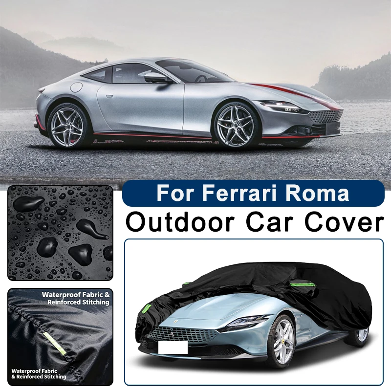 Outdoor Car Cover Waterproof Dustproof UV Sun Protection, Full Car Protector Exterior Parts For Ferrari Roma F169
Outdoor Car Cover Waterproof Dustproof UV Sun Protection, Full Car Protector Exterior Parts For Ferrari Roma F169