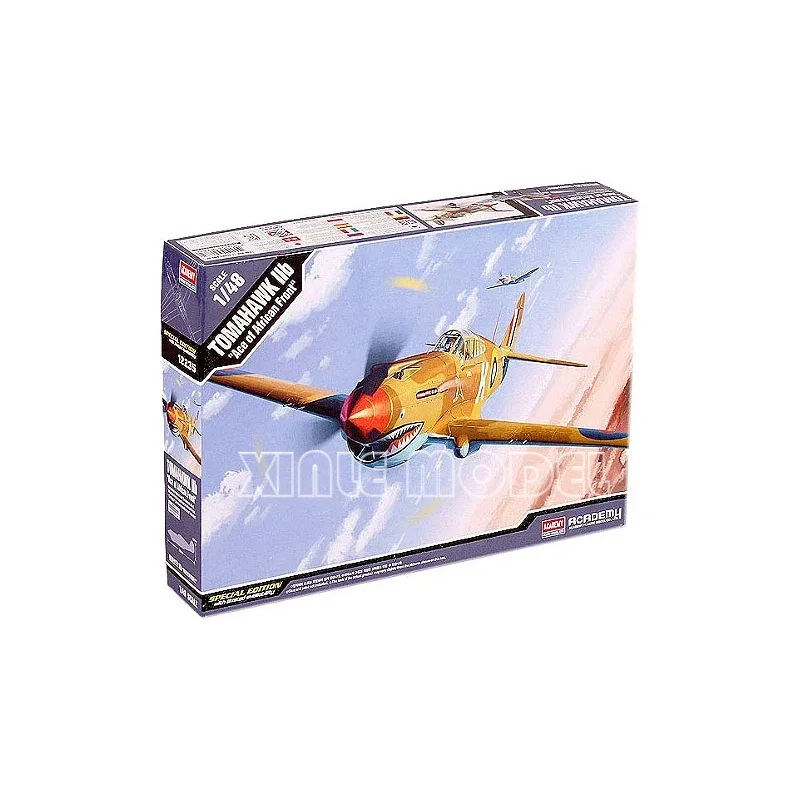 Academy Scale Model Kit 12235 Royal Air Force Tomahawk IIb "Ace of African Front" 1/48
Academy Scale Model Kit 12235 Royal Air Force Tomahawk IIb "Ace of African Front" 1/48