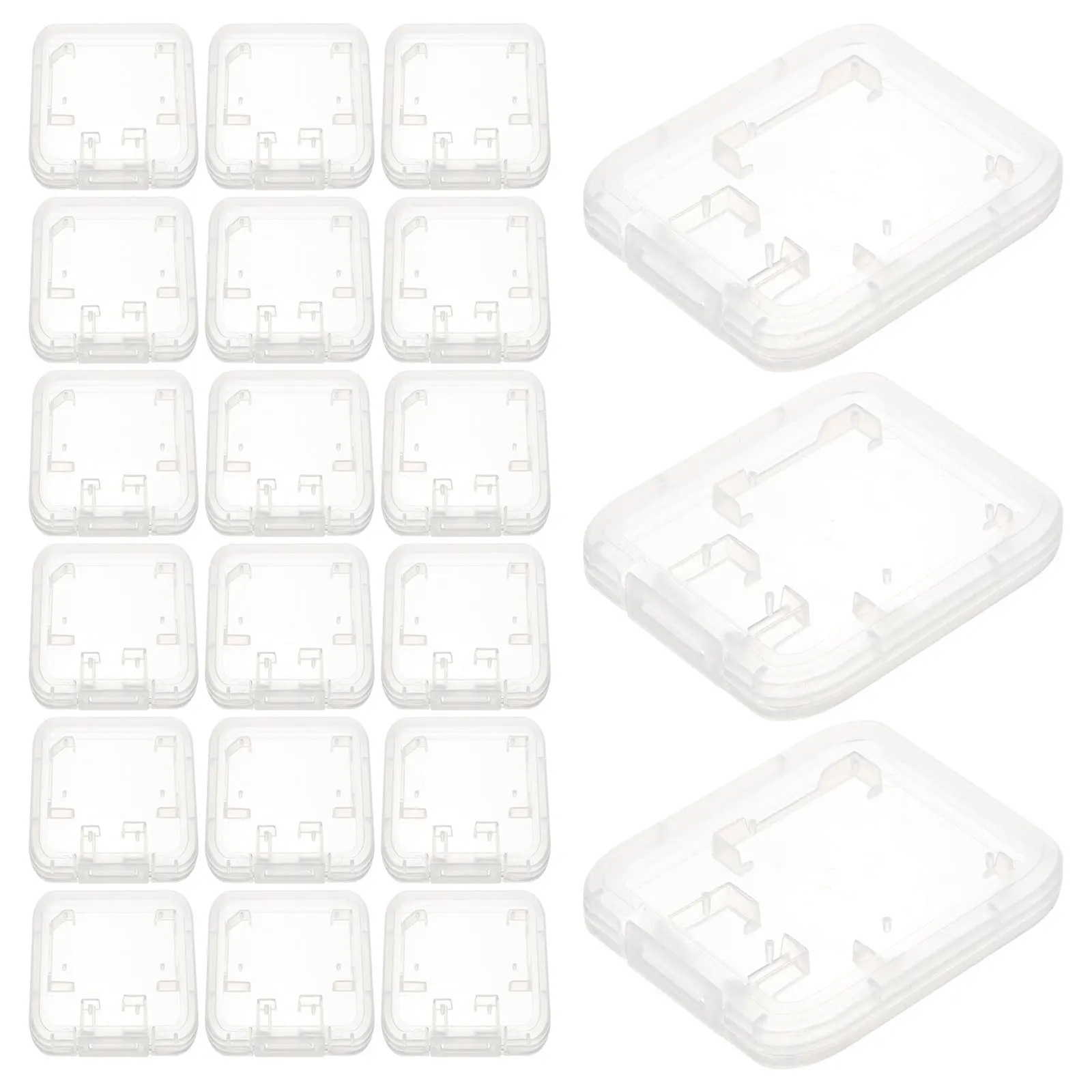 24pcs Card Storage Holder Case Small Memory Card Organizer Plastic Dustproof Travel Container For Cards Lightweight
24pcs Card Storage Holder Case Small Memory Card Organizer Plastic Dustproof Travel Container For Cards Lightweight