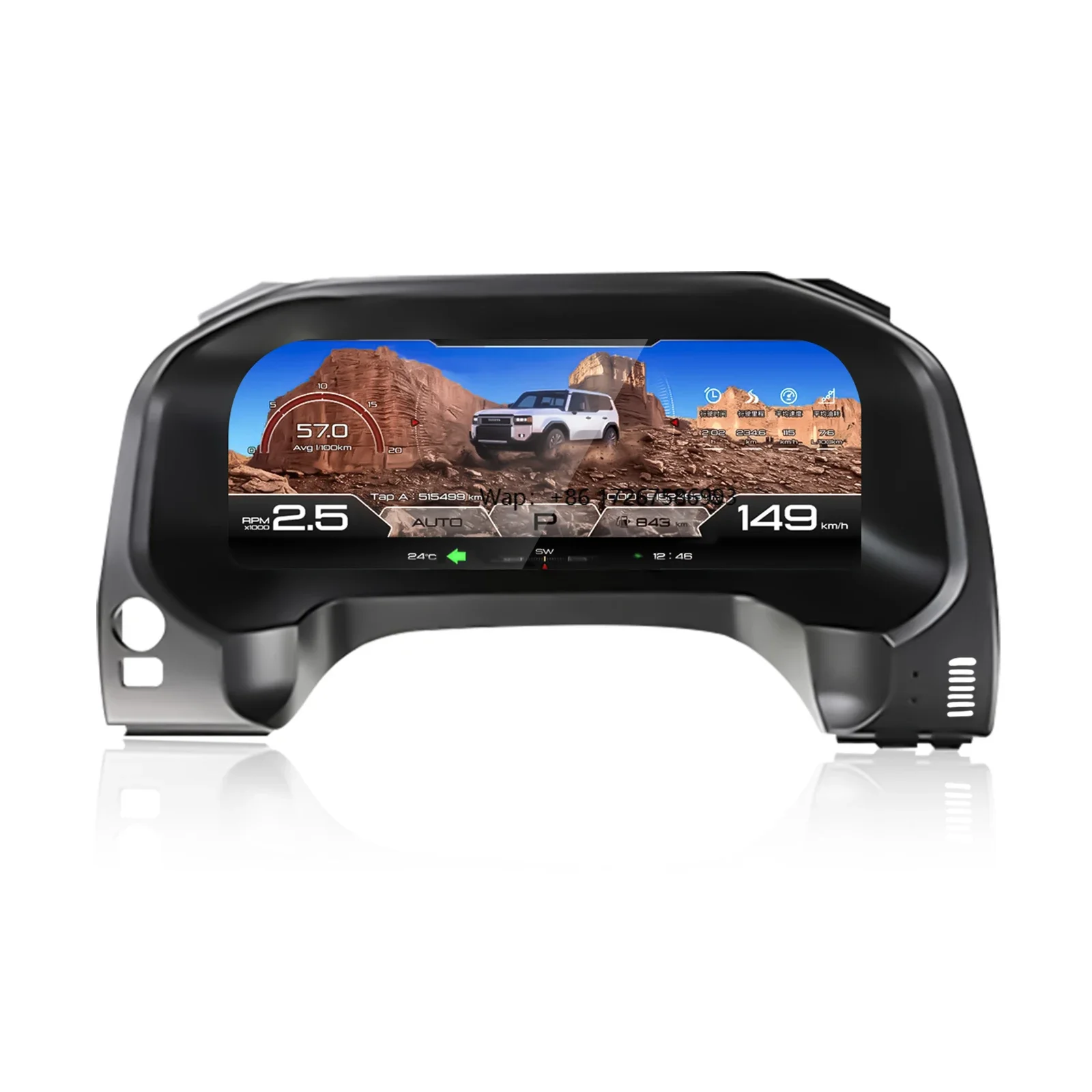 NaviHua 12.3" Auto Dashboard Gauges Car LCD Instrument Cluster for Prado 2010 2023
NaviHua 12.3" Auto Dashboard Gauges Car LCD Instrument Cluster for Prado 2010 2023