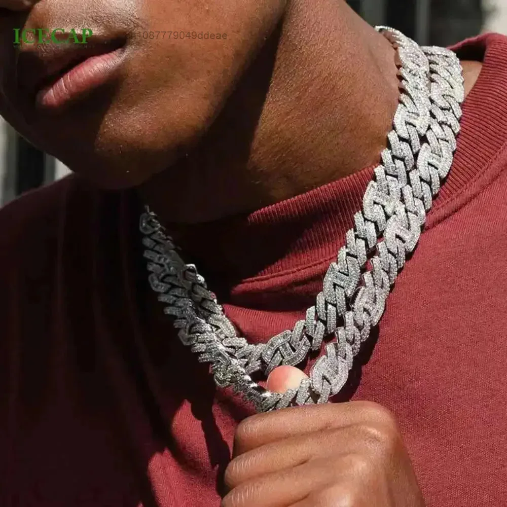 Поступление кубинская цепочка Full Iced Out Vvs Муассанит с бриллиантами может настроить кубинская цепочка с звеньями ожерелье в стиле хип-хоп
Поступление кубинская цепочка Full Iced Out Vvs Муассанит с бриллиантами может настроить кубинская цепочка с звеньями ожерелье в стиле хип-хоп