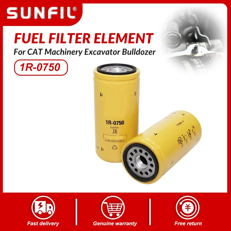 Fuel Filter Element 1R-0750 FF5320 P551313 32083306 For CAT Machinery Excavator Bulldozer
Fuel Filter Element 1R-0750 FF5320 P551313 32083306 For CAT Machinery Excavator Bulldozer