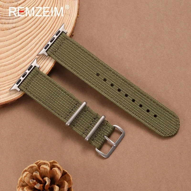 Nylon Watch Strap for Apple Watch Band Ultra 2 44mm 40mm 45mm 41mm 42mm 49mm Bracelet Iwatch Series 10 9 8 7 6 SE Watchbands
Nylon Watch Strap for Apple Watch Band Ultra 2 44mm 40mm 45mm 41mm 42mm 49mm Bracelet Iwatch Series 10 9 8 7 6 SE Watchbands