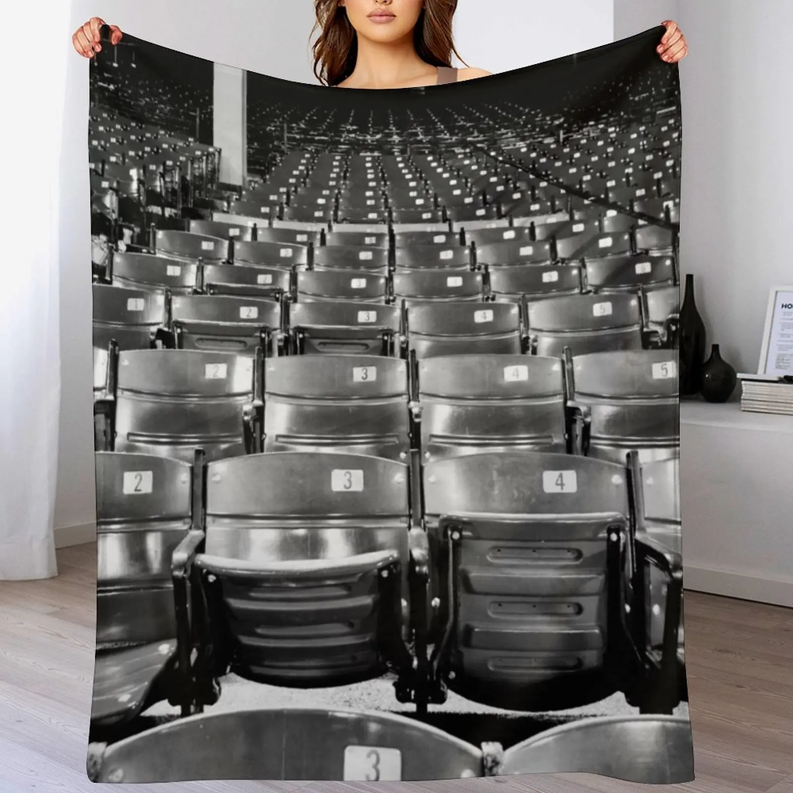 Fenway Park Seats - Boston, Massachusetts Throw Blanket Easy Care Comfortable Blanket for Couch
Fenway Park Seats - Boston, Massachusetts Throw Blanket Easy Care Comfortable Blanket for Couch