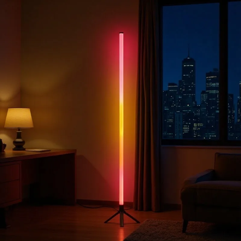 360 ° Symphony RGB Floor Light Bedroom Pickup Atmosphere Corner Light 360 ° Luminous Live LED Fill Light
360 ° Symphony RGB Floor Light Bedroom Pickup Atmosphere Corner Light 360 ° Luminous Live LED Fill Light