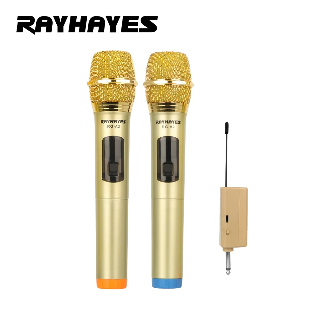 RAYHAYES AG Series Wireless Microphone Professional Mikrofon Handheld microphone For Party Karaoke Church Show Meeting
RAYHAYES AG Series Wireless Microphone Professional Mikrofon Handheld microphone For Party Karaoke Church Show Meeting