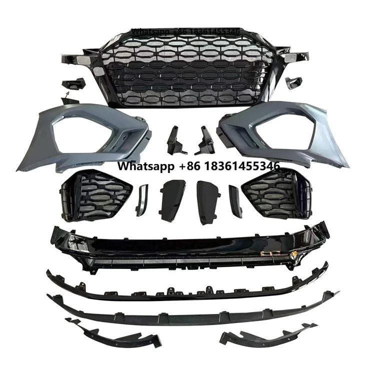 For A3 2013-2015 to RS3 2021 Front Bumper Kit A3 BodyKit With Honeycomb Grille for Audis STLF RS3 Upgrade Kit
For A3 2013-2015 to RS3 2021 Front Bumper Kit A3 BodyKit With Honeycomb Grille for Audis STLF RS3 Upgrade Kit
