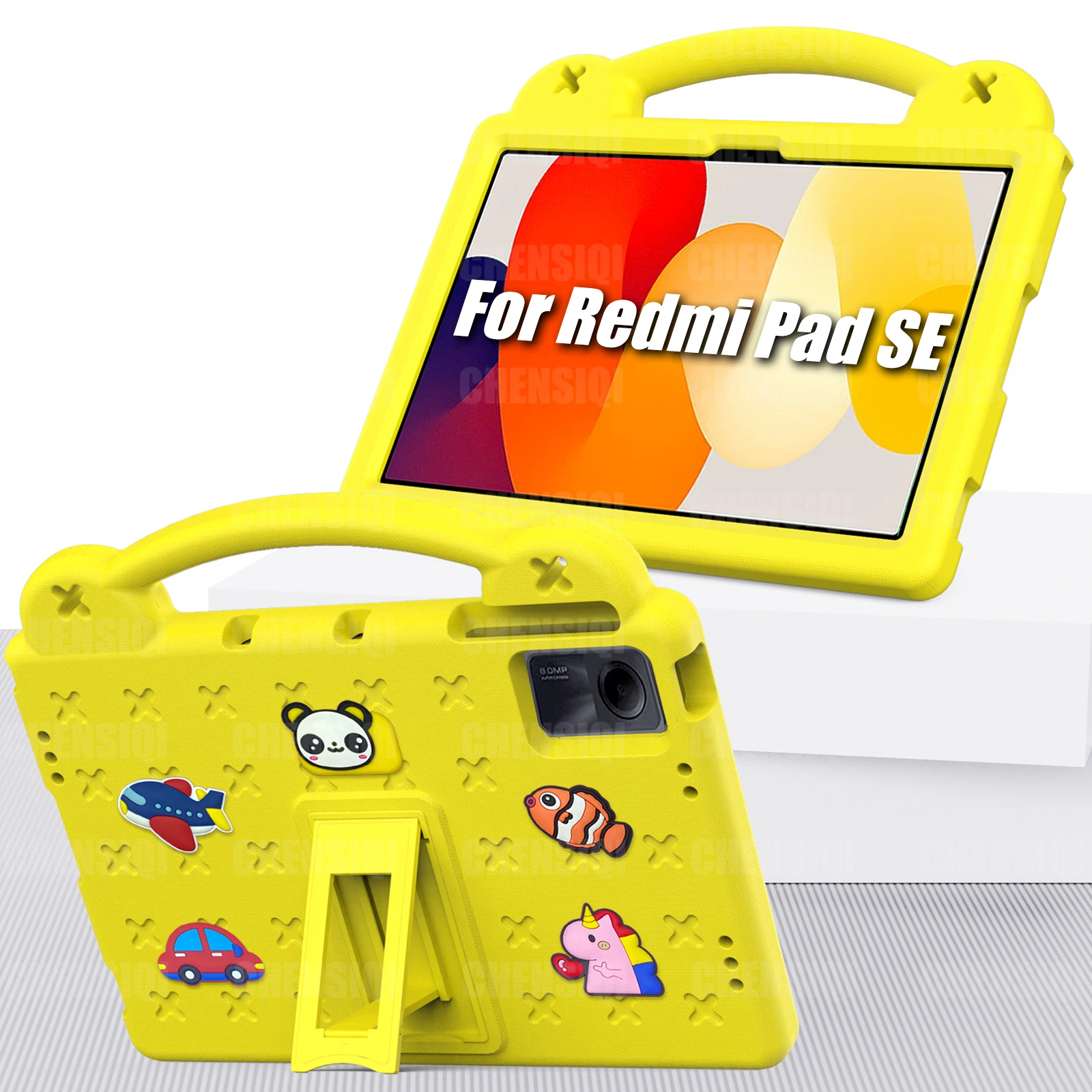Детский чехол для Xiaomi Redmi Pad SE (11 дюймов) 2023, противоударная подставка из ЭВА, ручной защитный чехол для Redmi Pad SE 11 дюймов
Детский чехол для Xiaomi Redmi Pad SE (11 дюймов) 2023, противоударная подставка из ЭВА, ручной защитный чехол для Redmi Pad SE 11 дюймов