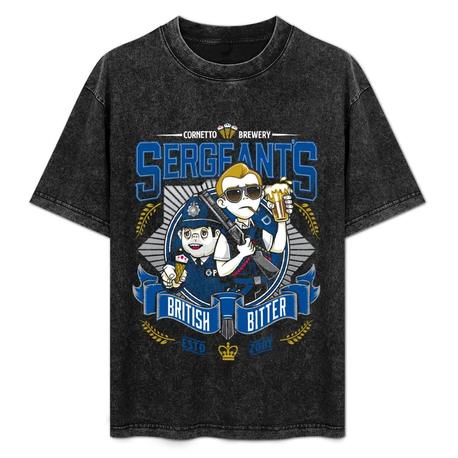Sergeant's British Bitter - Retro Beer Label T-Shirt T-shirts oversize vintage graphic tee funny costumes clothes for men
Sergeant's British Bitter - Retro Beer Label T-Shirt T-shirts oversize vintage graphic tee funny costumes clothes for men