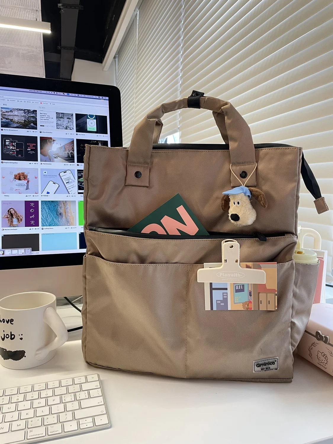 3-in-1 Backpack -19L Large Tote Bag Convertible To Shoulder/Crossbody | Hidden Straps & Multi-Pocket Organizer for Campus/Travel
3-in-1 Backpack -19L Large Tote Bag Convertible To Shoulder/Crossbody | Hidden Straps & Multi-Pocket Organizer for Campus/Travel