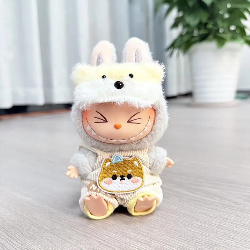 Labubu Keychain Clothes Funny Animal Prints Overalls with Sleep Mask Outfit for 1.0 2.0 3.0 Generation Vinyl Figure Accessories
Labubu Keychain Clothes Funny Animal Prints Overalls with Sleep Mask Outfit for 1.0 2.0 3.0 Generation Vinyl Figure Accessories