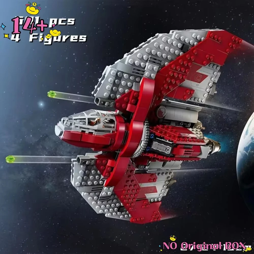 2026 New 75362 Space Battle T-6 Spaceship Model Building Blocks Creative 675PCS Assembly Bricks Kids Christmas Birthday Gift
2026 New 75362 Space Battle T-6 Spaceship Model Building Blocks Creative 675PCS Assembly Bricks Kids Christmas Birthday Gift