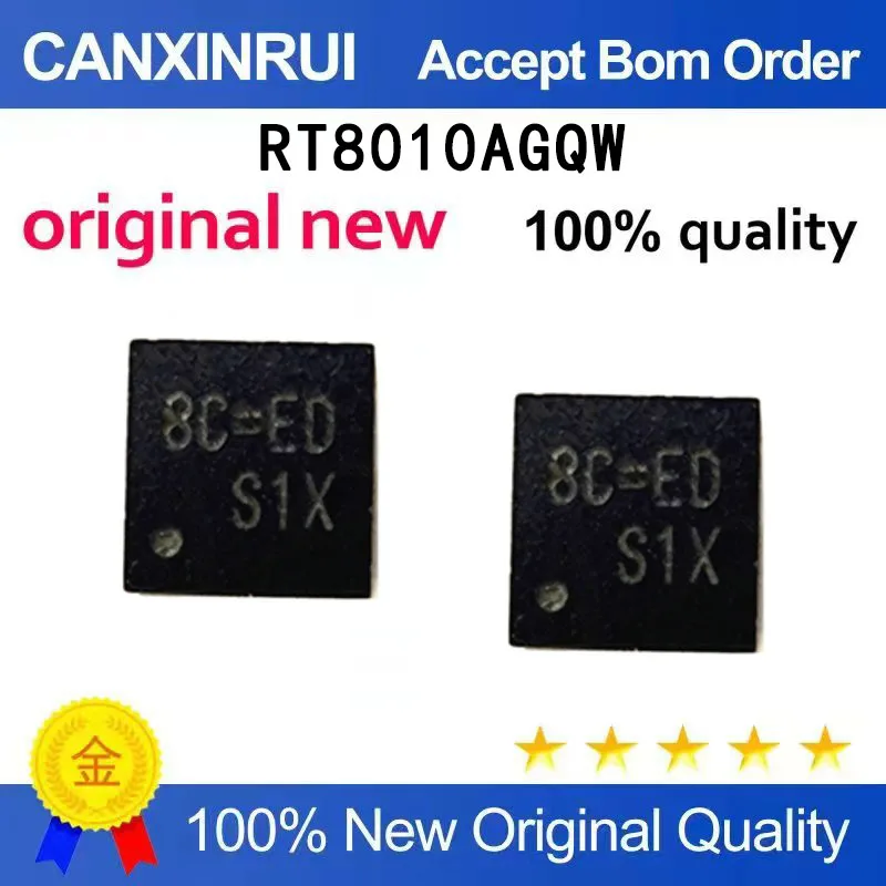 (5-100 pieces)RT8010AGQW C8=EG C8=QFN16 RT8560GQW silk screen code 8C=QFN20
(5-100 pieces)RT8010AGQW C8=EG C8=QFN16 RT8560GQW silk screen code 8C=QFN20