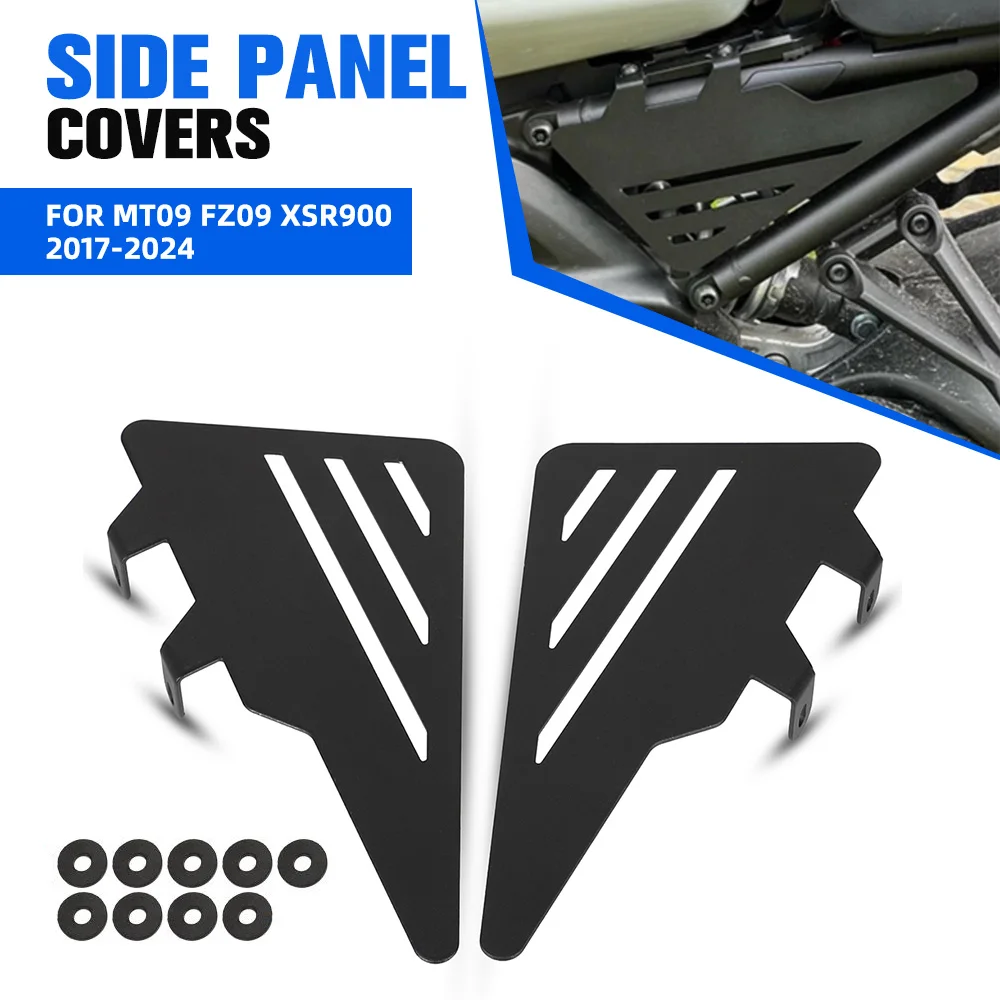 Motorcycle Frame Side Panels Cover Fairing Cowl Plates Tank Trim For YAMAHA MT09 mt-09 FZ09 FZ-09 XSR900 2017 2018 - 2023 2024
Motorcycle Frame Side Panels Cover Fairing Cowl Plates Tank Trim For YAMAHA MT09 mt-09 FZ09 FZ-09 XSR900 2017 2018 - 2023 2024