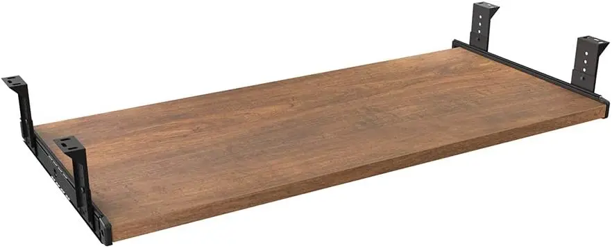 Adjustable Keyboard Drawer Tray Under Desk, 20/24/30 inch Wood Holder for Office, Brown
Adjustable Keyboard Drawer Tray Under Desk, 20/24/30 inch Wood Holder for Office, Brown