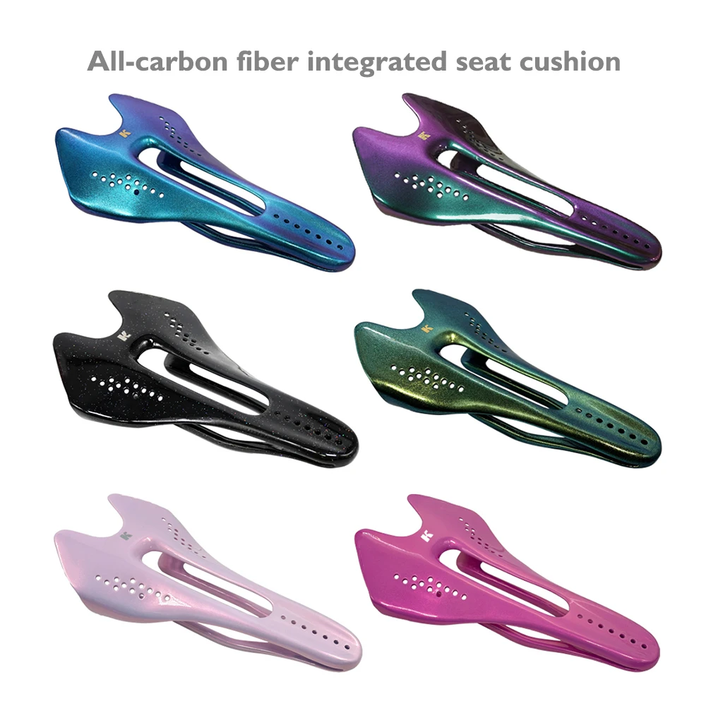 Color Changing Carbon Fiber Bike Seat 122/135mm Lightweight Comfort Saddle for Men/WomenRoad/MTB/Leisure Bicycle front saddle
Color Changing Carbon Fiber Bike Seat 122/135mm Lightweight Comfort Saddle for Men/WomenRoad/MTB/Leisure Bicycle front saddle