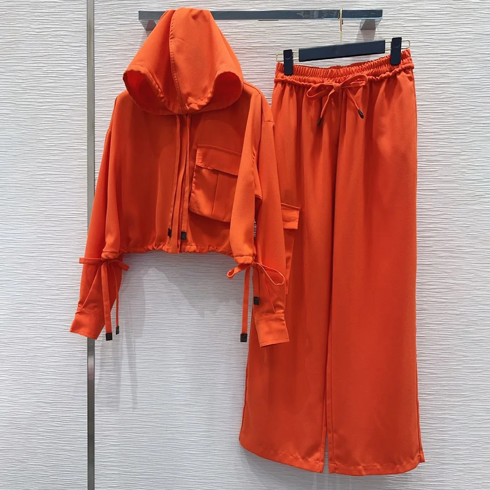 High-quality 2026 new women's hooded coat top and casual pants set, loose and comfortable, fashionable xy2651116
High-quality 2026 new women's hooded coat top and casual pants set, loose and comfortable, fashionable xy2651116