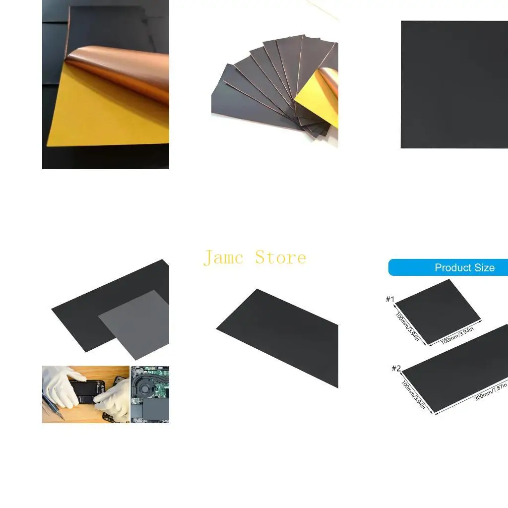 LX0B Superior Heat Dissipation SelfAdhesive Carbon Coppers Foil Tape for Various Surfaces Width Choice 10mm 20mm
LX0B Superior Heat Dissipation SelfAdhesive Carbon Coppers Foil Tape for Various Surfaces Width Choice 10mm 20mm