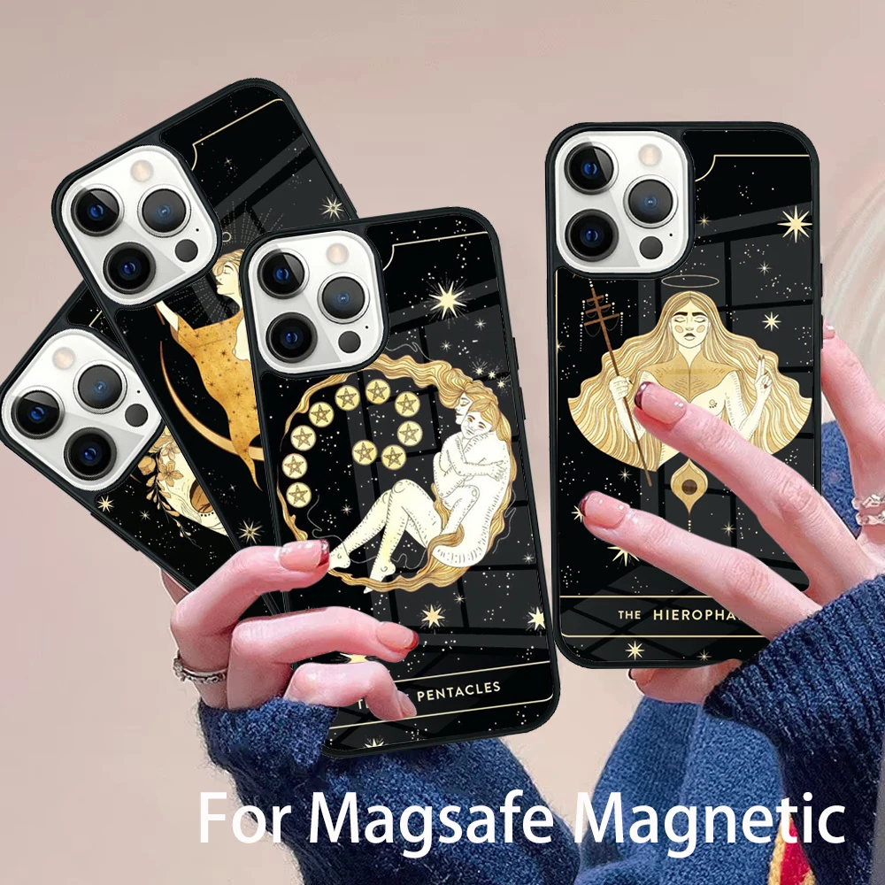 Holy Girl Tarot Capa Phone Case Magesafe Magnetic Wireless Charge Cover For IPhone 16 11 12 13 14 15 Pro Max Plus Mini
Holy Girl Tarot Capa Phone Case Magesafe Magnetic Wireless Charge Cover For IPhone 16 11 12 13 14 15 Pro Max Plus Mini